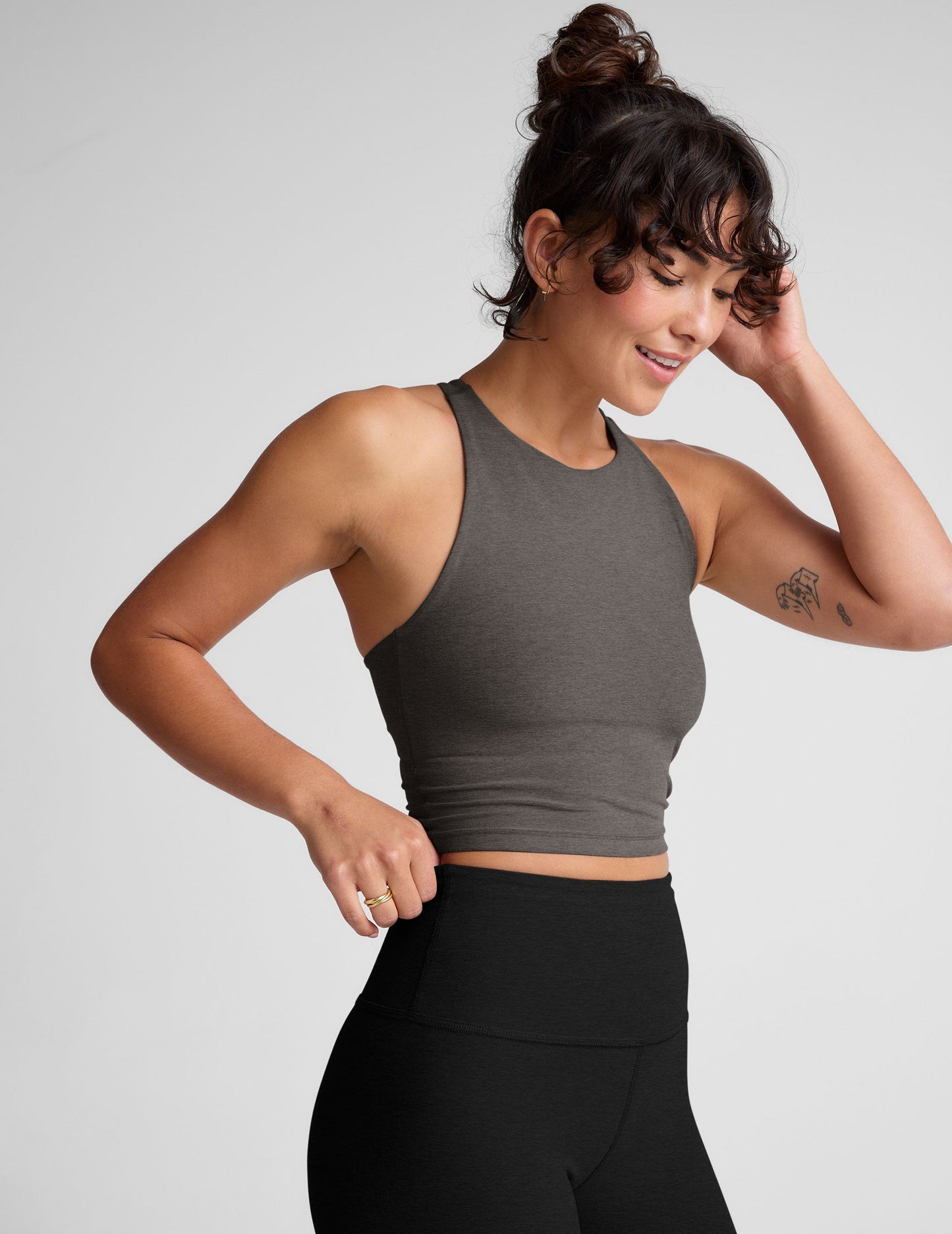 Beyond Yoga Spacedye Refocus Cropped Tank