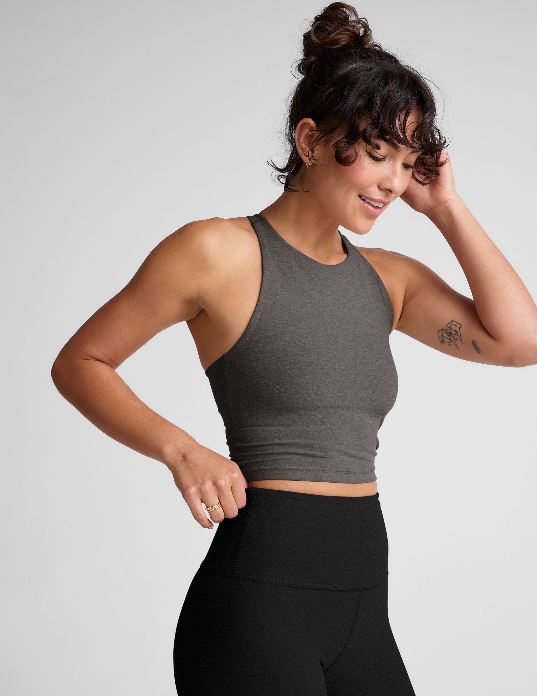 Beyond Yoga Spacedye Refocus Cropped Tank