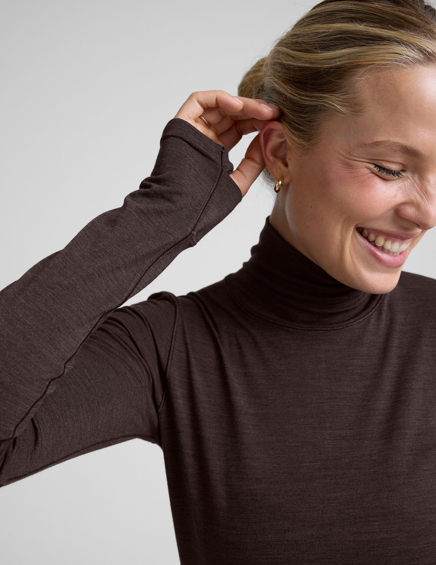 Beyond Yoga LuxeKnit Merino Wool Turtleneck