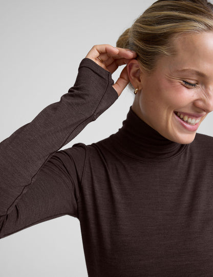 Beyond Yoga LuxeKnit Merino Wool Turtleneck