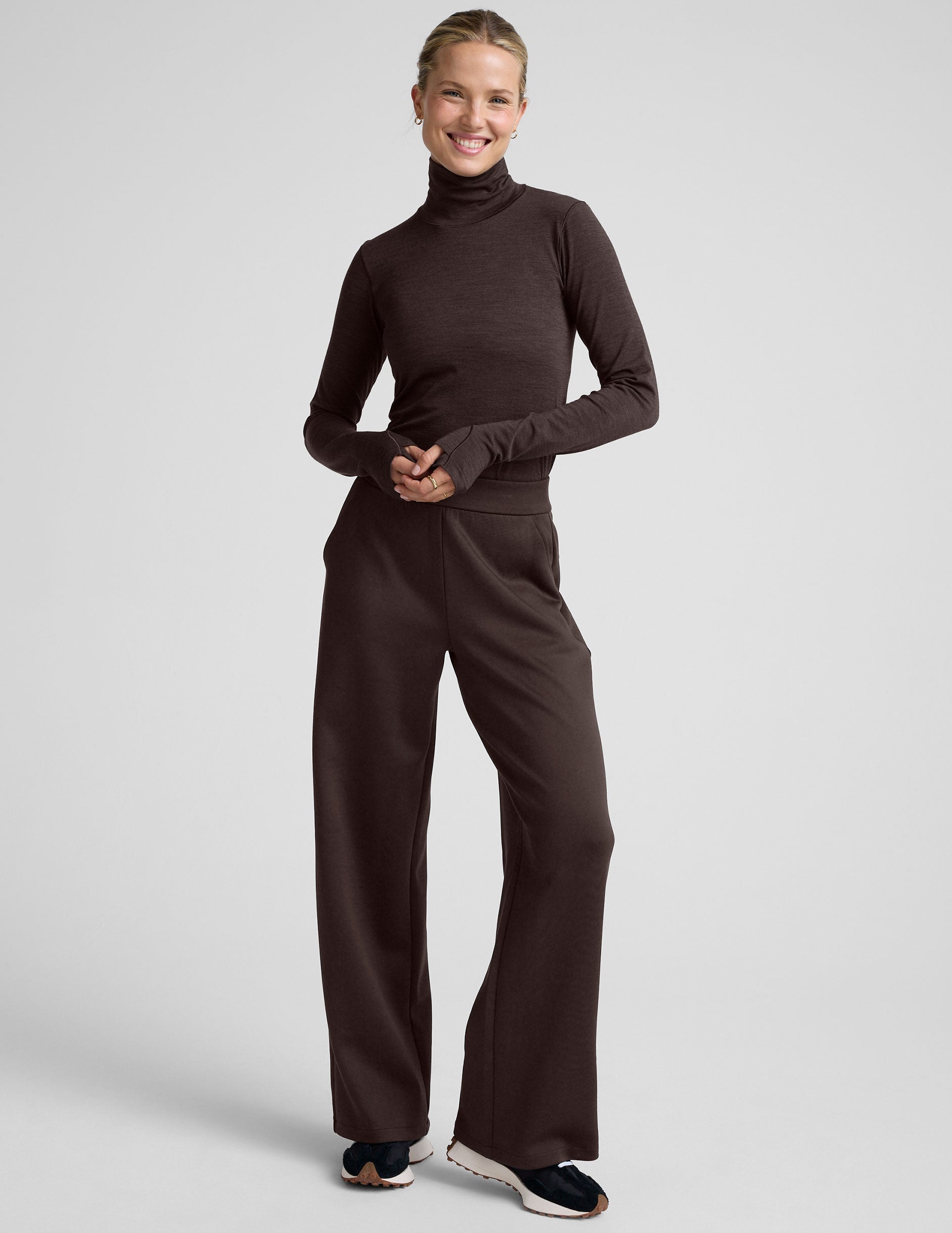 Beyond Yoga LuxeKnit Merino Wool Turtleneck