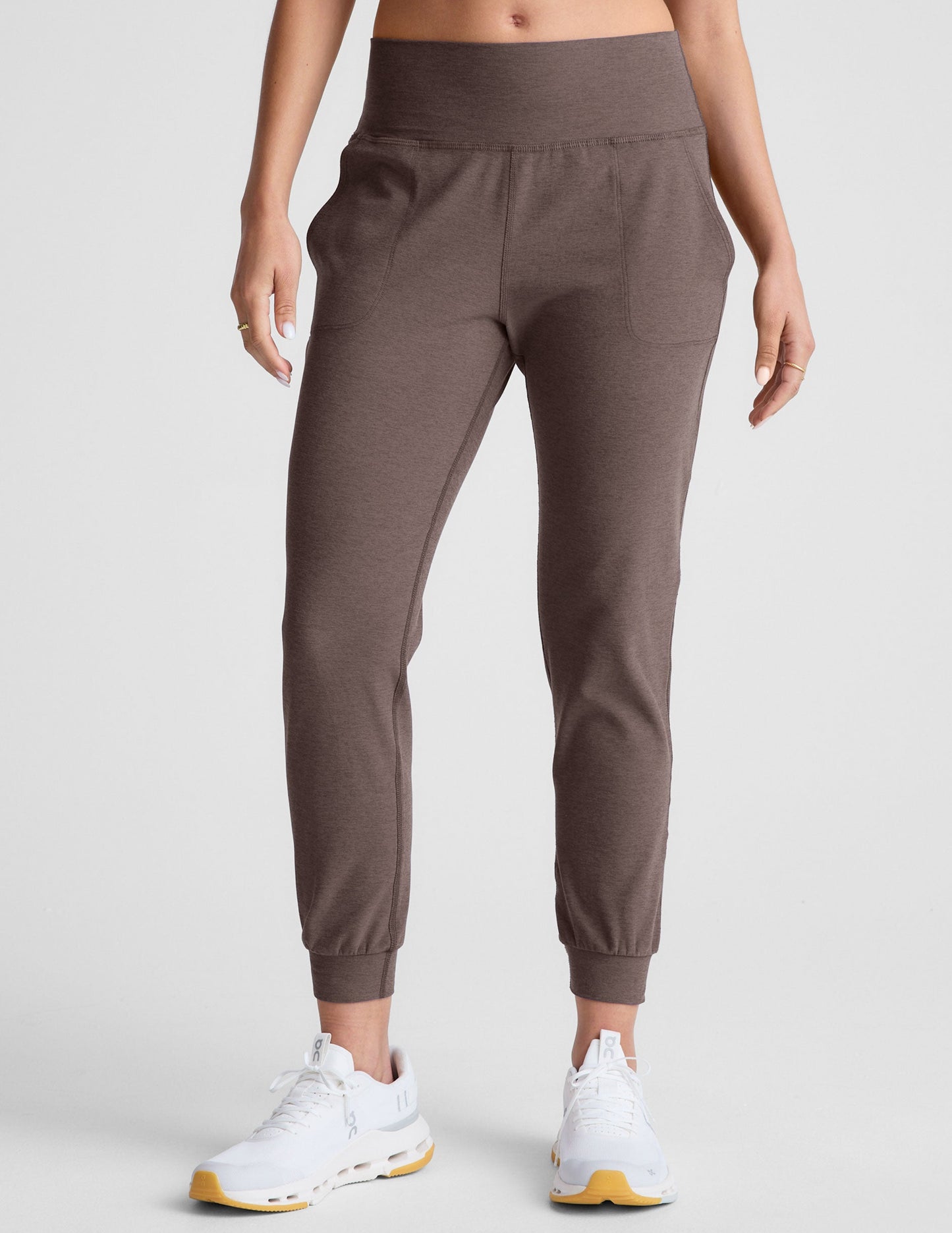Beyond Yoga Spacedye Slim Fit Jogger Pants - Woodland Heather