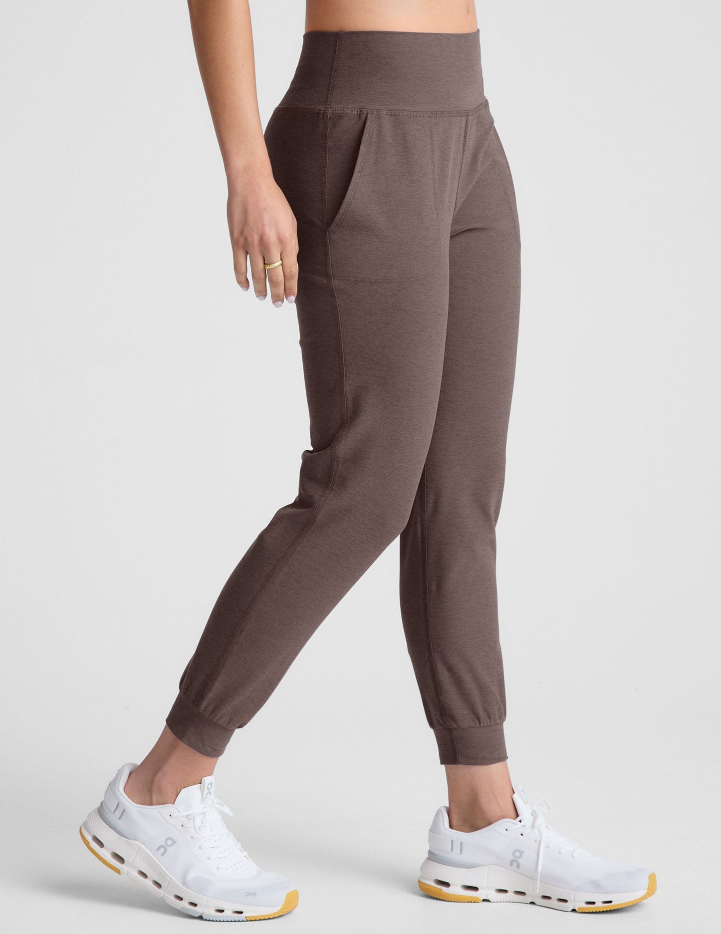 Beyond Yoga Spacedye Slim Fit Jogger Pants - Woodland Heather