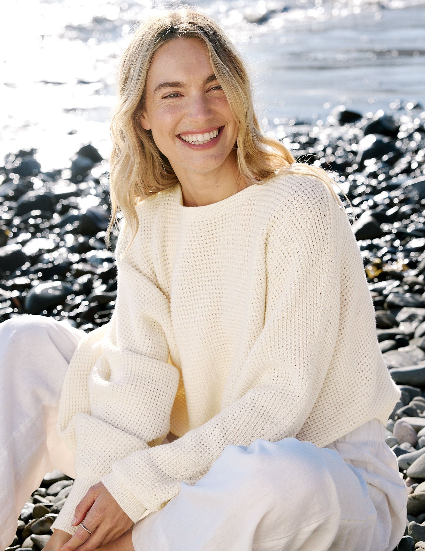 Beyond Yoga Ready For Barre Cropped Sweater