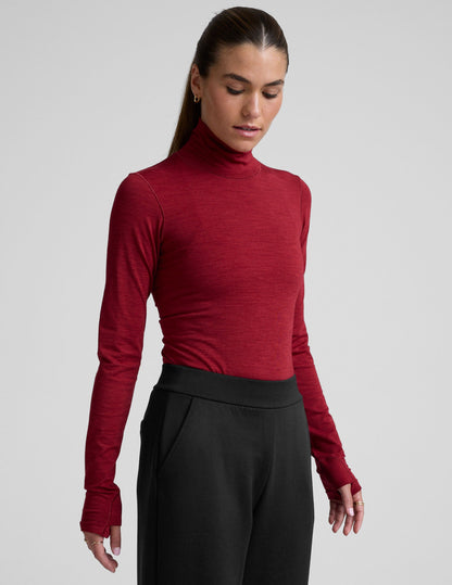 Beyond Yoga LuxeKnit Merino Wool Turtleneck