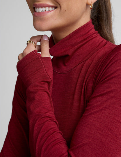 Beyond Yoga LuxeKnit Merino Wool Turtleneck