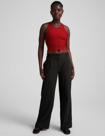 Beyond Yoga Refocus Ribbed Cropped Tank