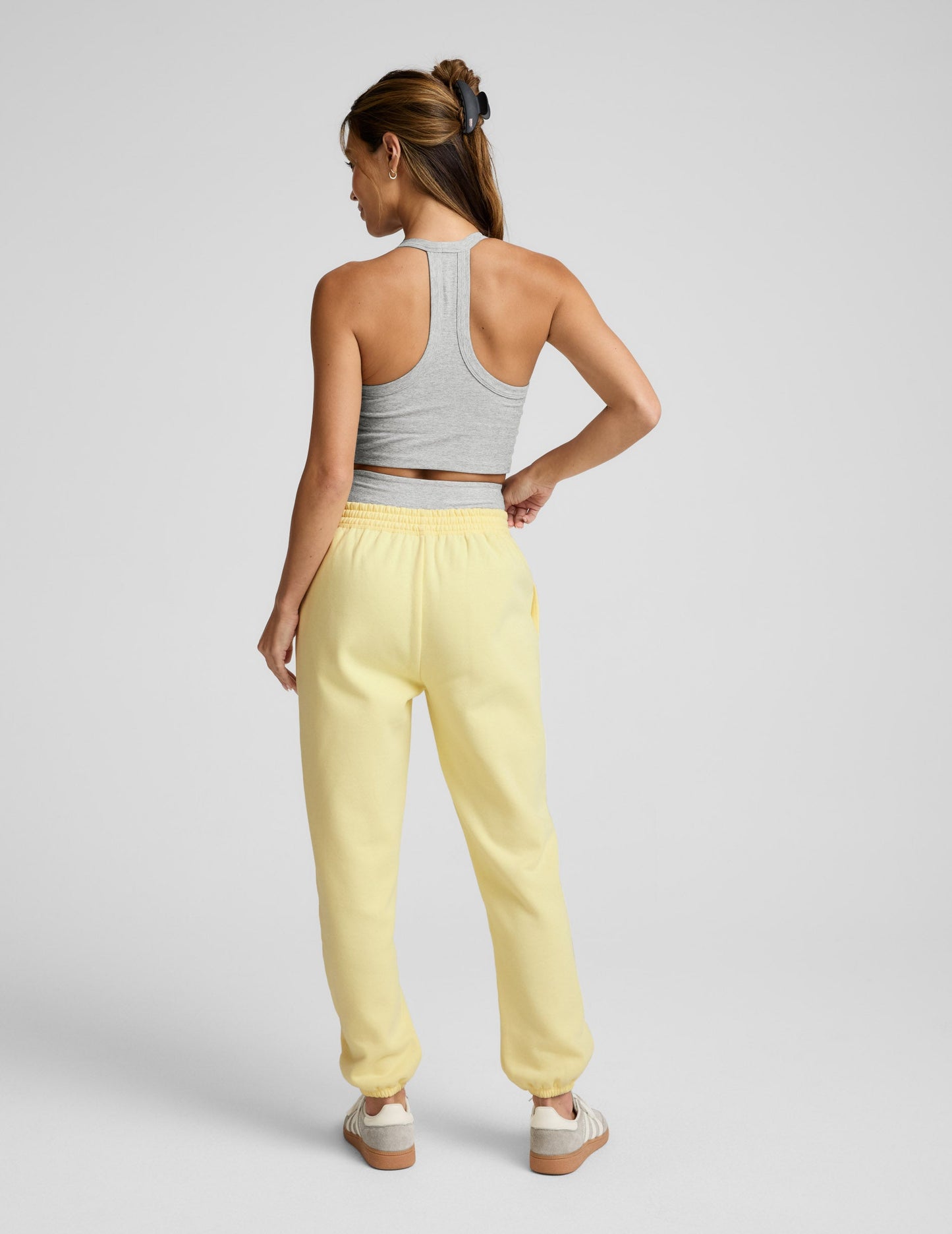 Beyond Yoga Relaxed Fit Cuffed LuxeFleece Sweatpant - Yellow