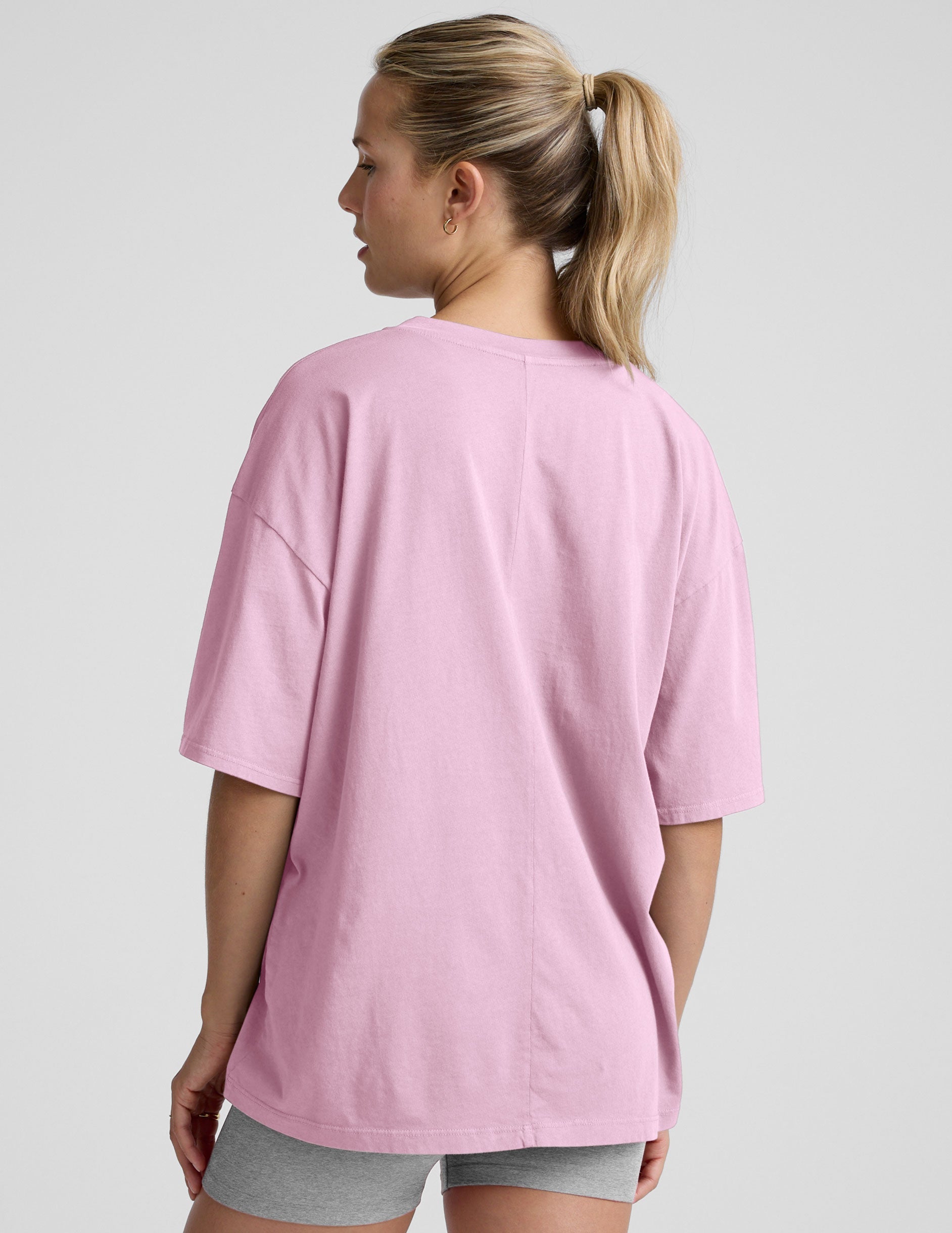 Beyond Yoga Oversized V-neck Cotton Tee