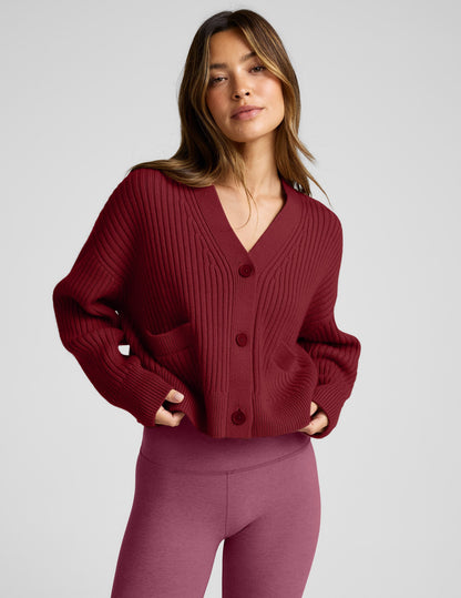 Beyond Yoga Wool Blend Cardigan