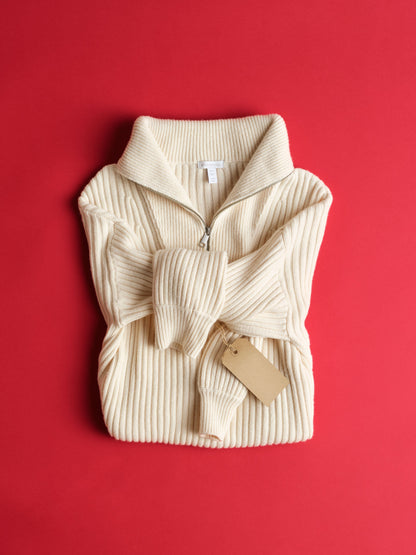 Beyond Yoga Wool Blend Collared Pullover