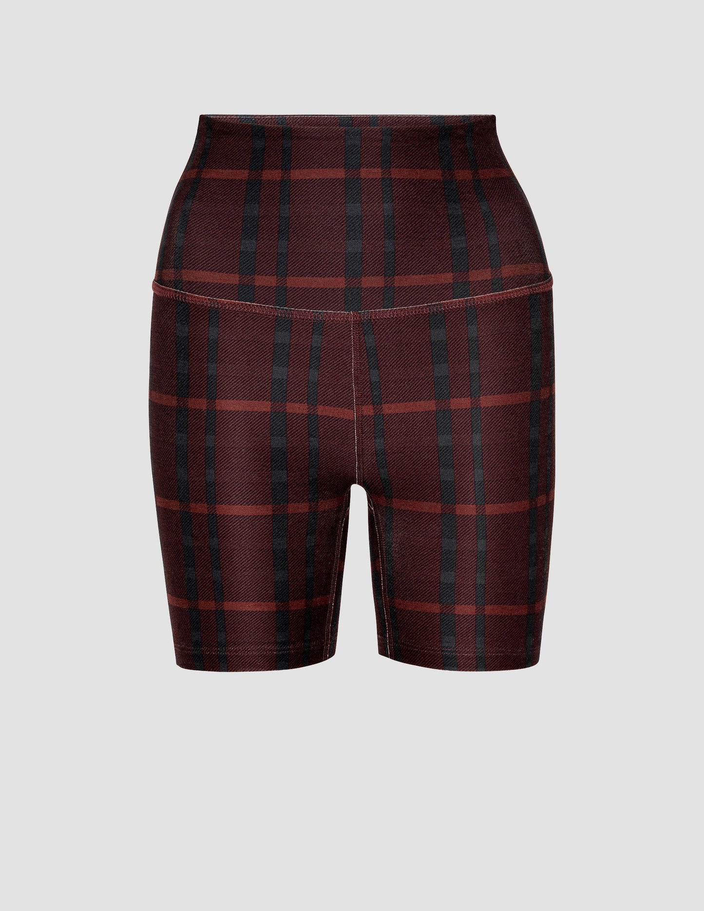 Beyond Yoga High Waisted 5" SoftMark Biker Shorts - Dark Cherry