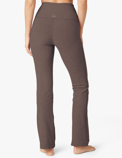 Beyond Yoga High Waisted Boot Cut Spacedye Pants - Woodland Heather