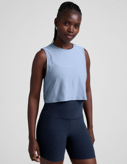 Beyond Yoga Featherweight Minimal Cropped Tank