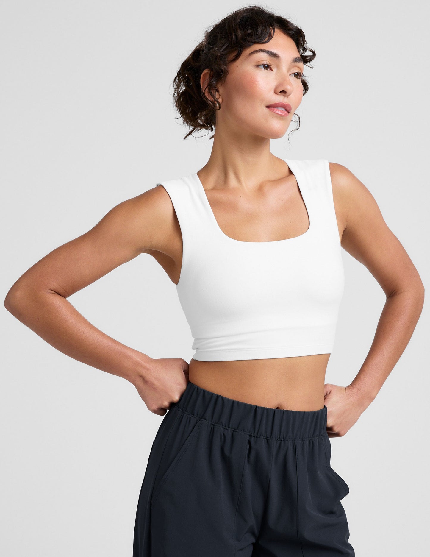 Beyond Yoga Spacedye Square Up Cropped Tank