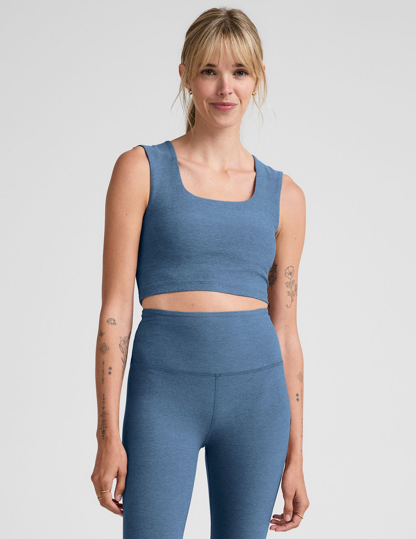 Beyond Yoga Spacedye Square Up Cropped Tank