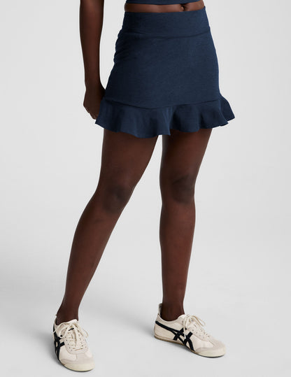 Beyond Yoga High Waisted Spacedye Tennis Skirt - Nocturnal Navy