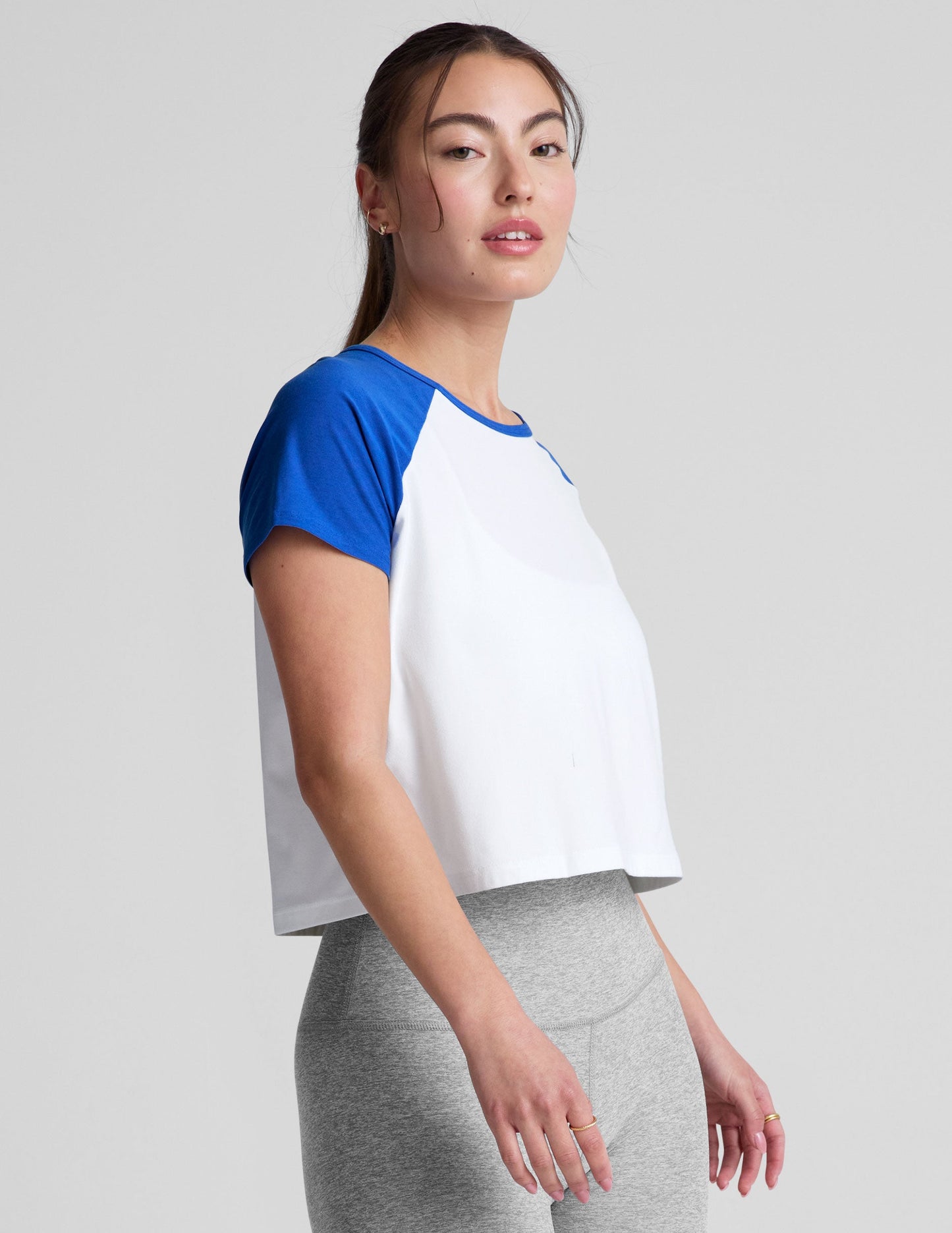 Beyond Yoga Featherweight Colorblock Tee