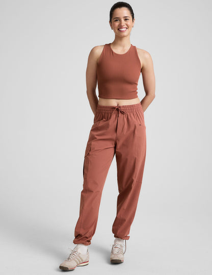 Beyond Yoga Refocus Ribbed Cropped Tank