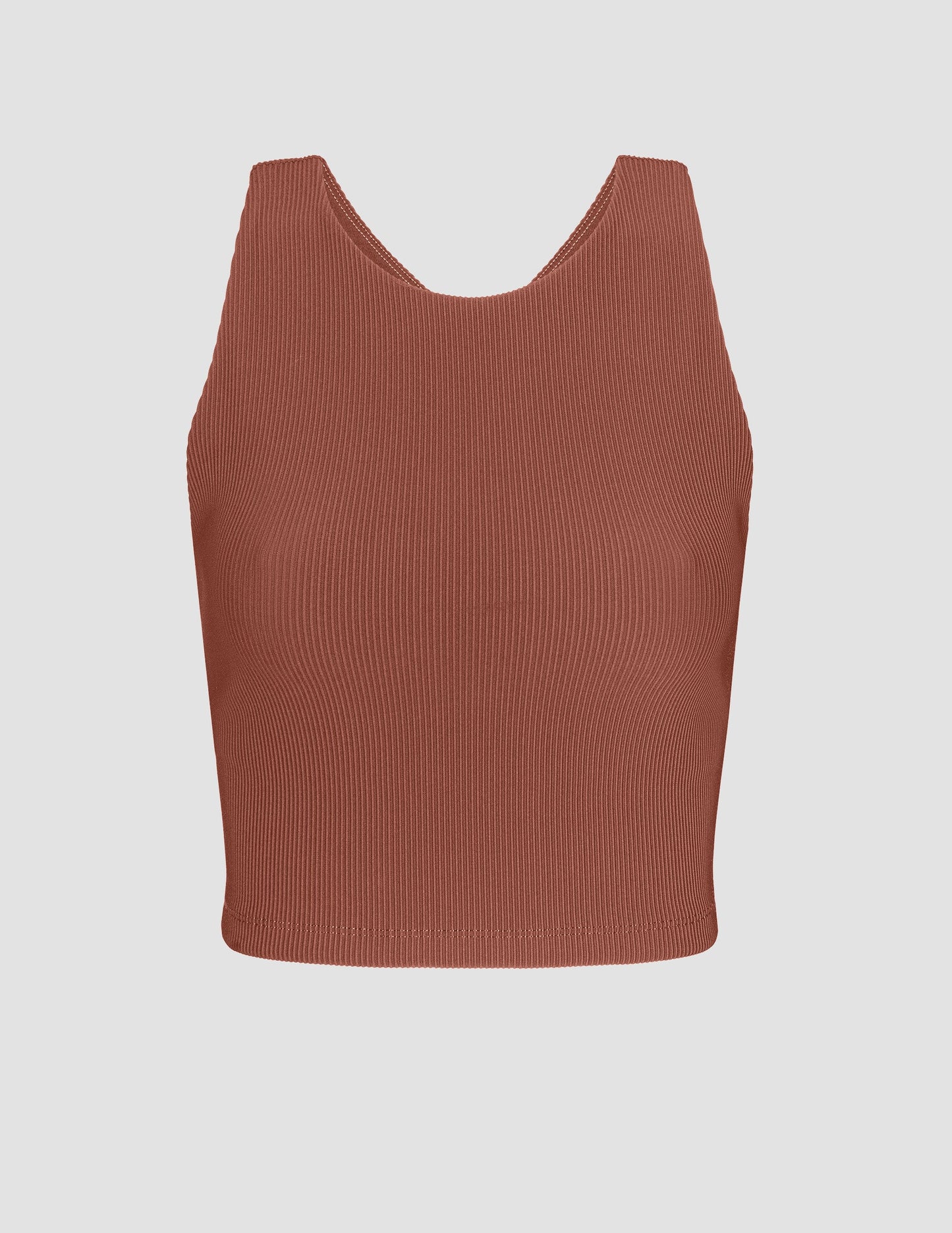 Beyond Yoga Refocus Ribbed Cropped Tank