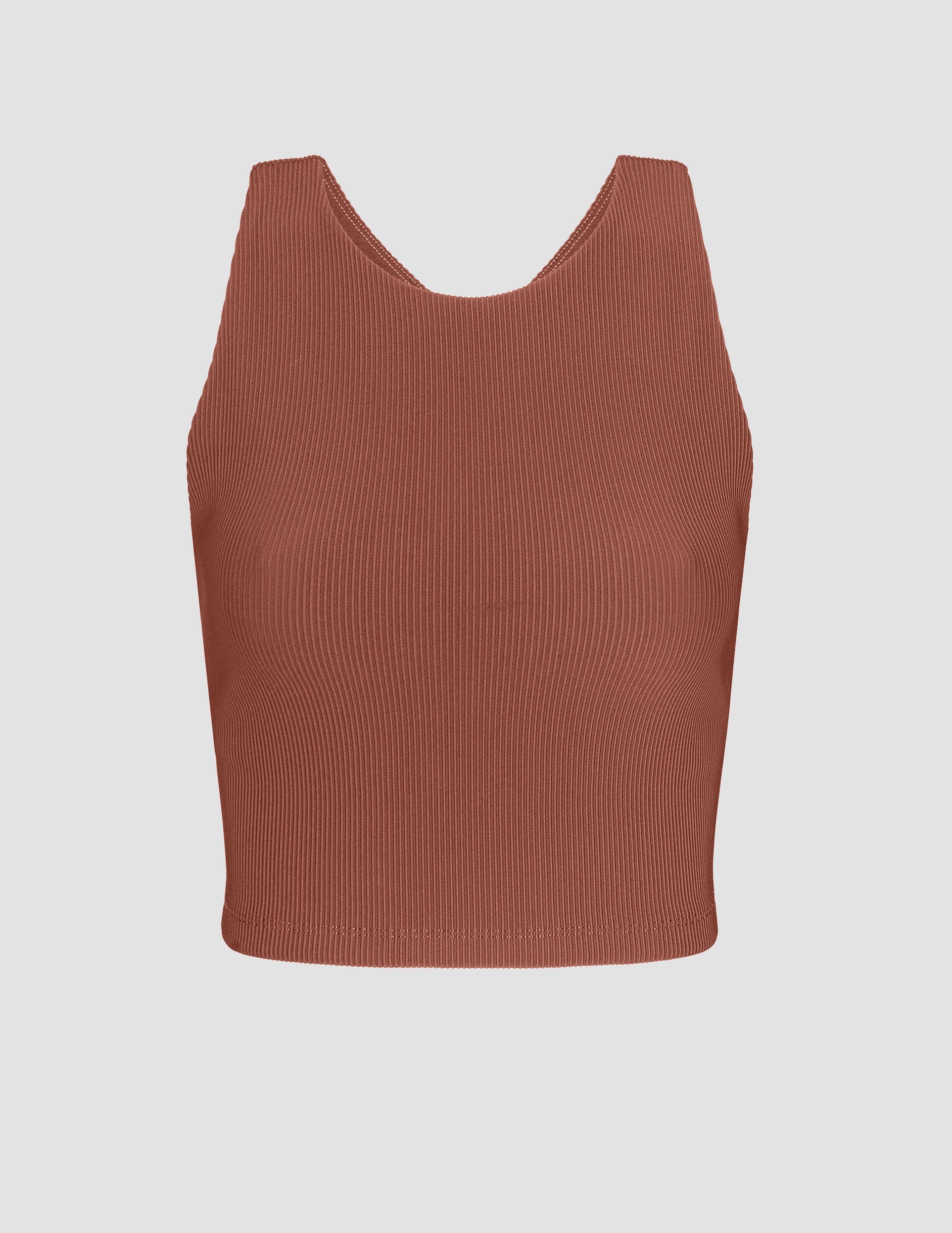 Beyond Yoga Refocus Ribbed Cropped Tank