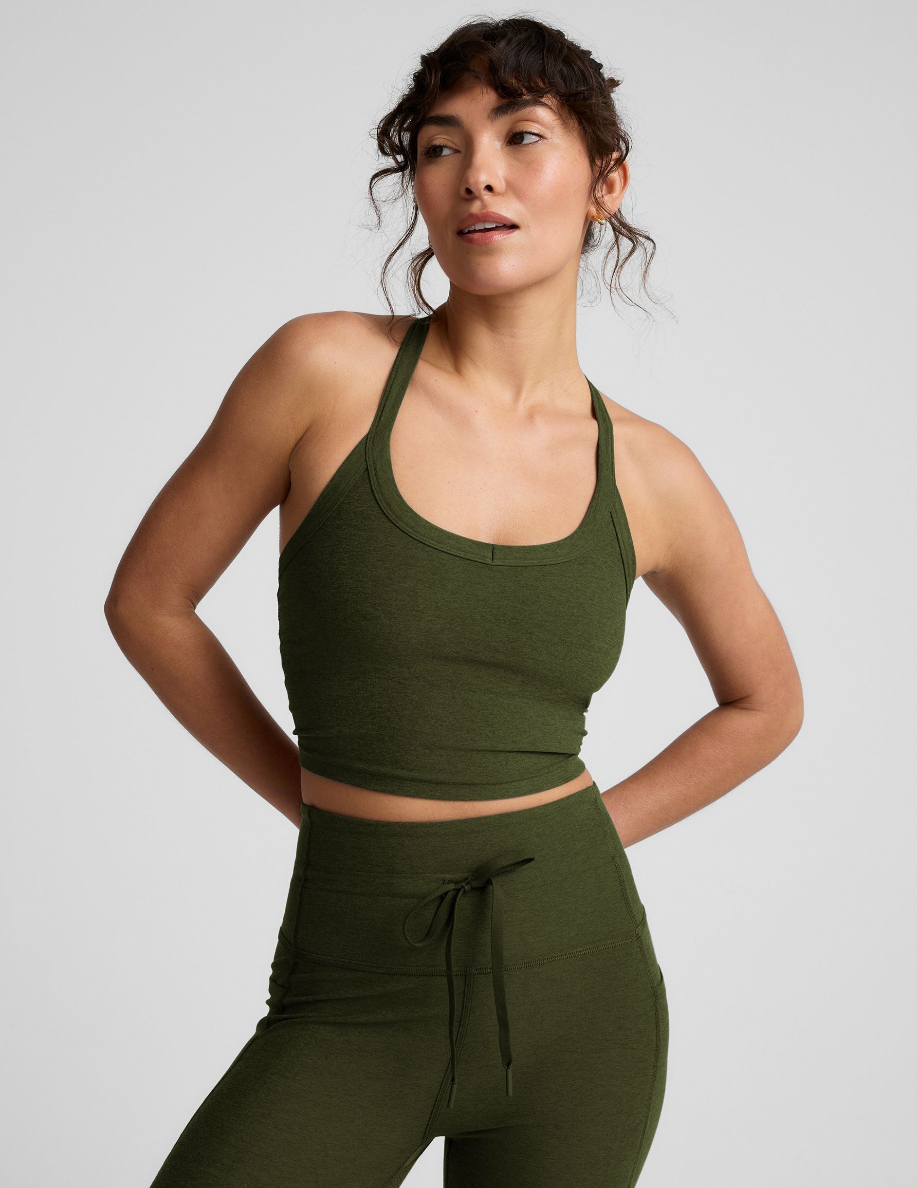 Beyond Yoga Spacedye On The Up Cropped Tank
