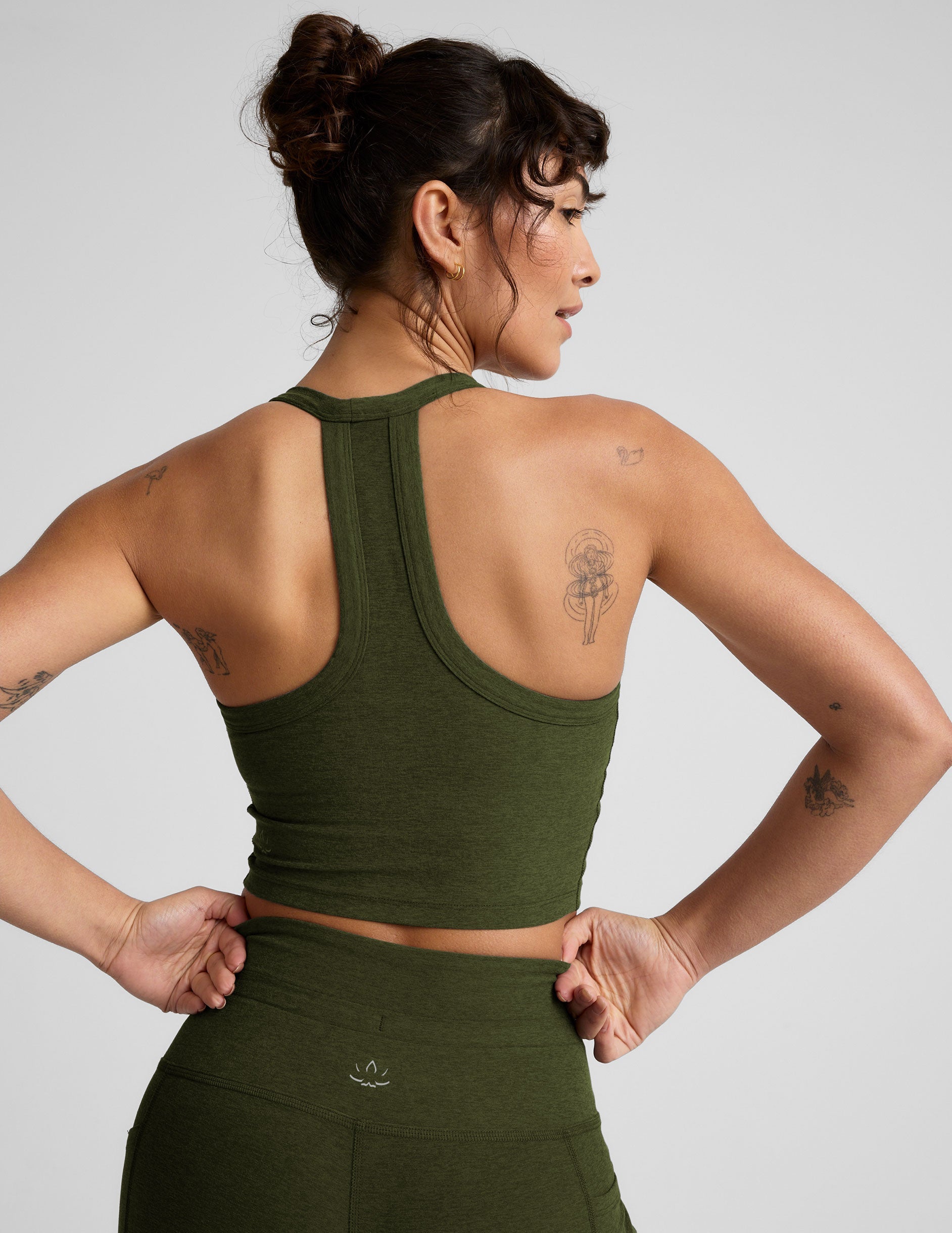 Beyond Yoga Spacedye On The Up Cropped Tank