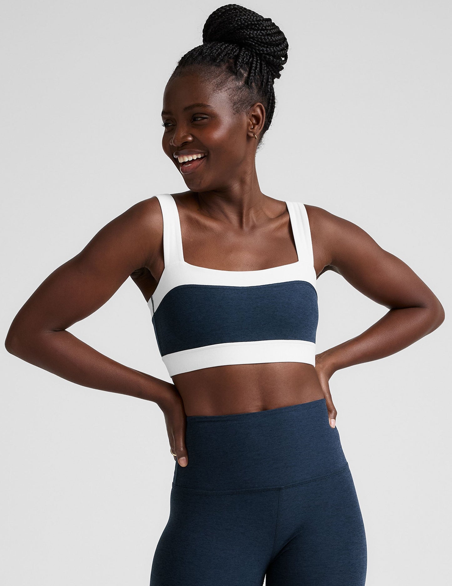 Beyond Yoga Spacedye Horizon Colorblock Bra