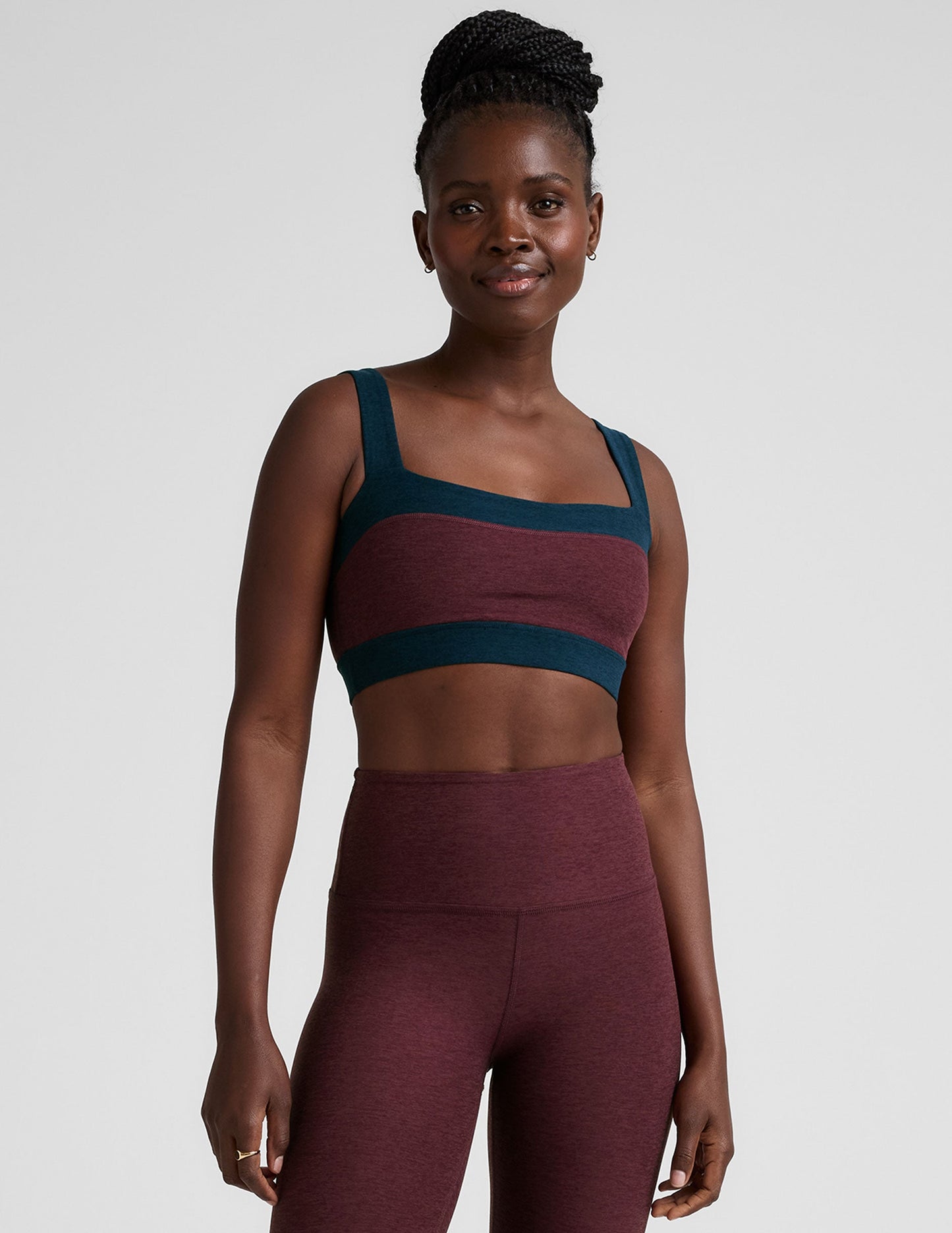 Beyond Yoga Spacedye Horizon Colorblock Bra