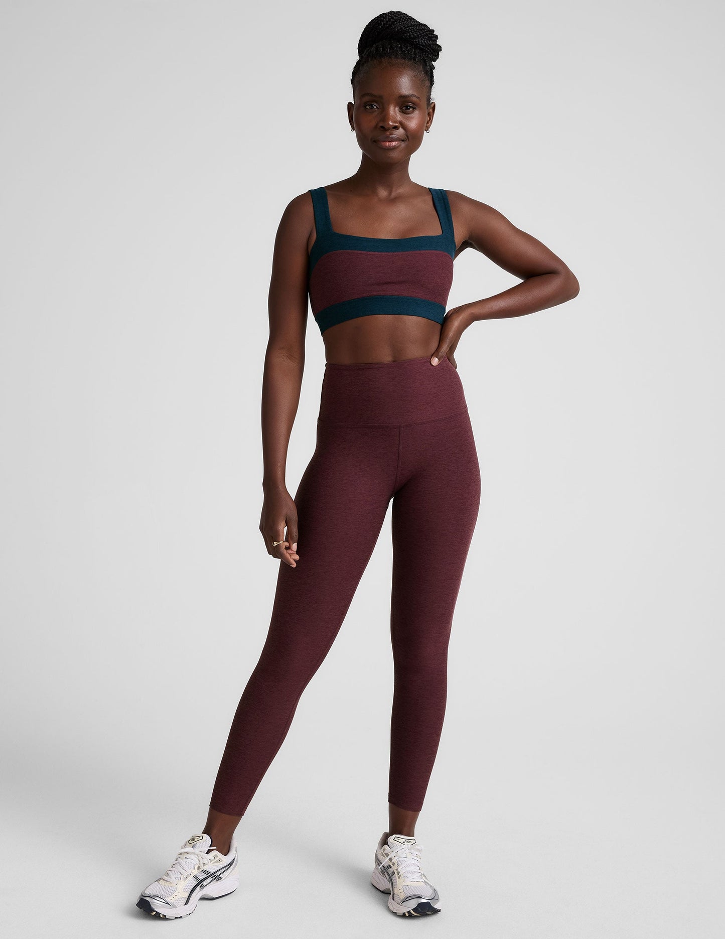 Beyond Yoga Spacedye Horizon Colorblock Bra