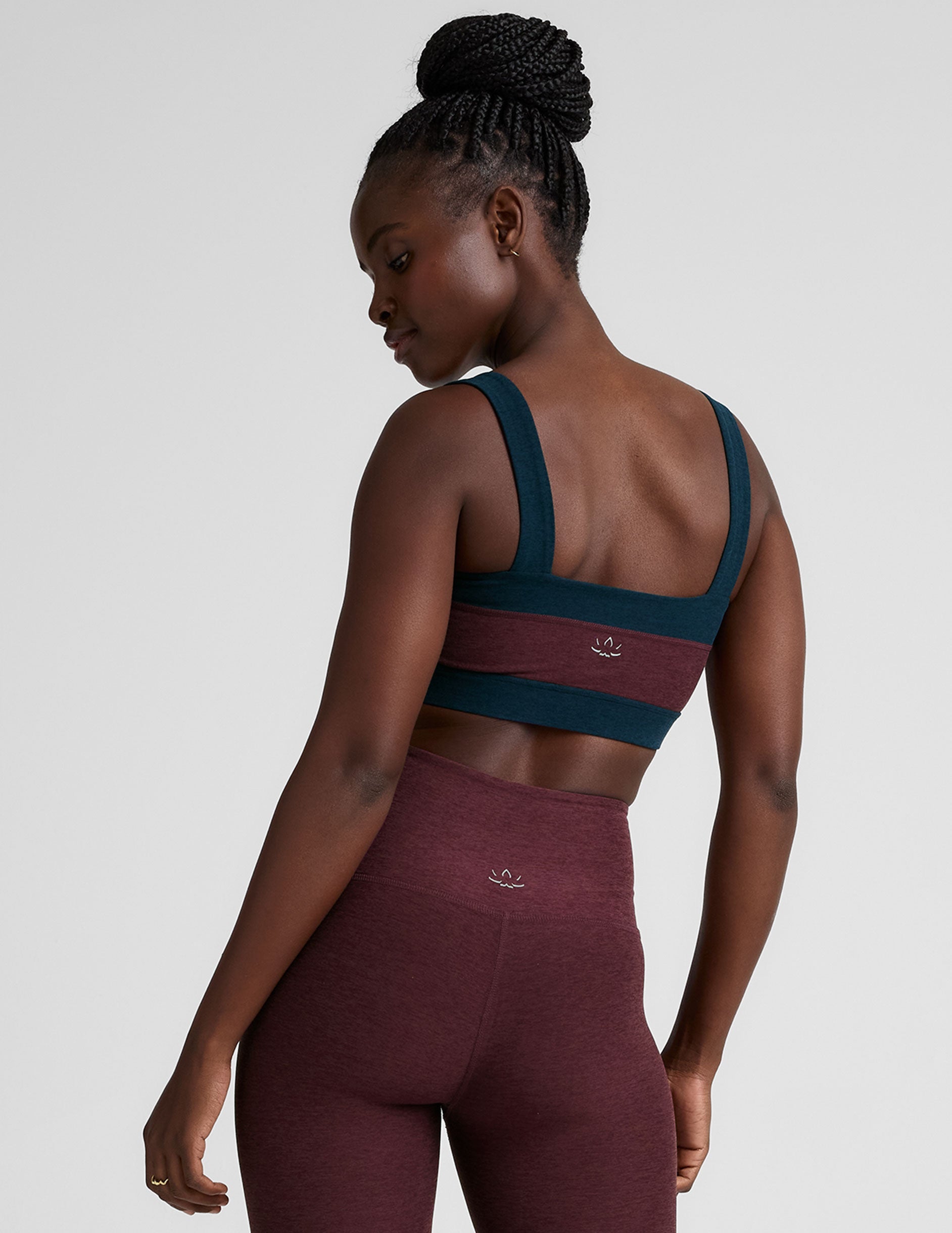 Beyond Yoga Spacedye Horizon Colorblock Bra