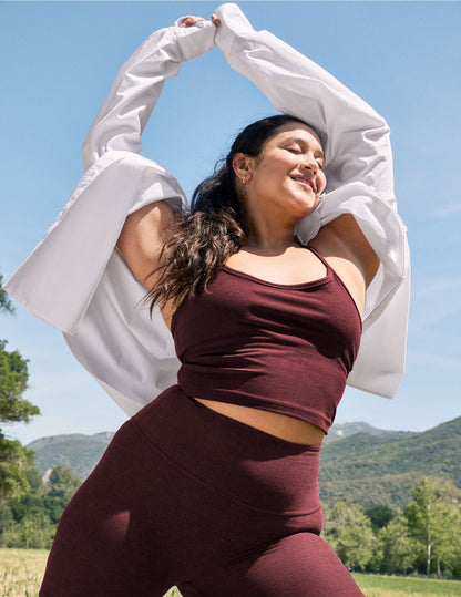 Beyond Yoga Spacedye Slim Racerback Cropped Tank