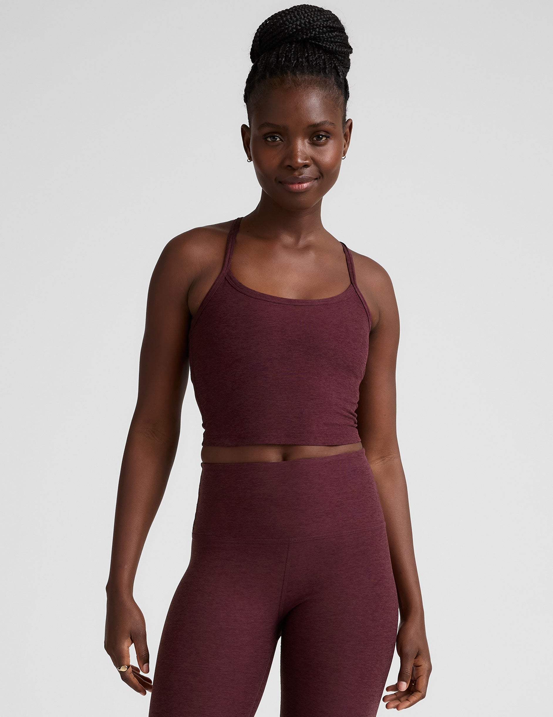 Beyond Yoga Spacedye Slim Racerback Cropped Tank