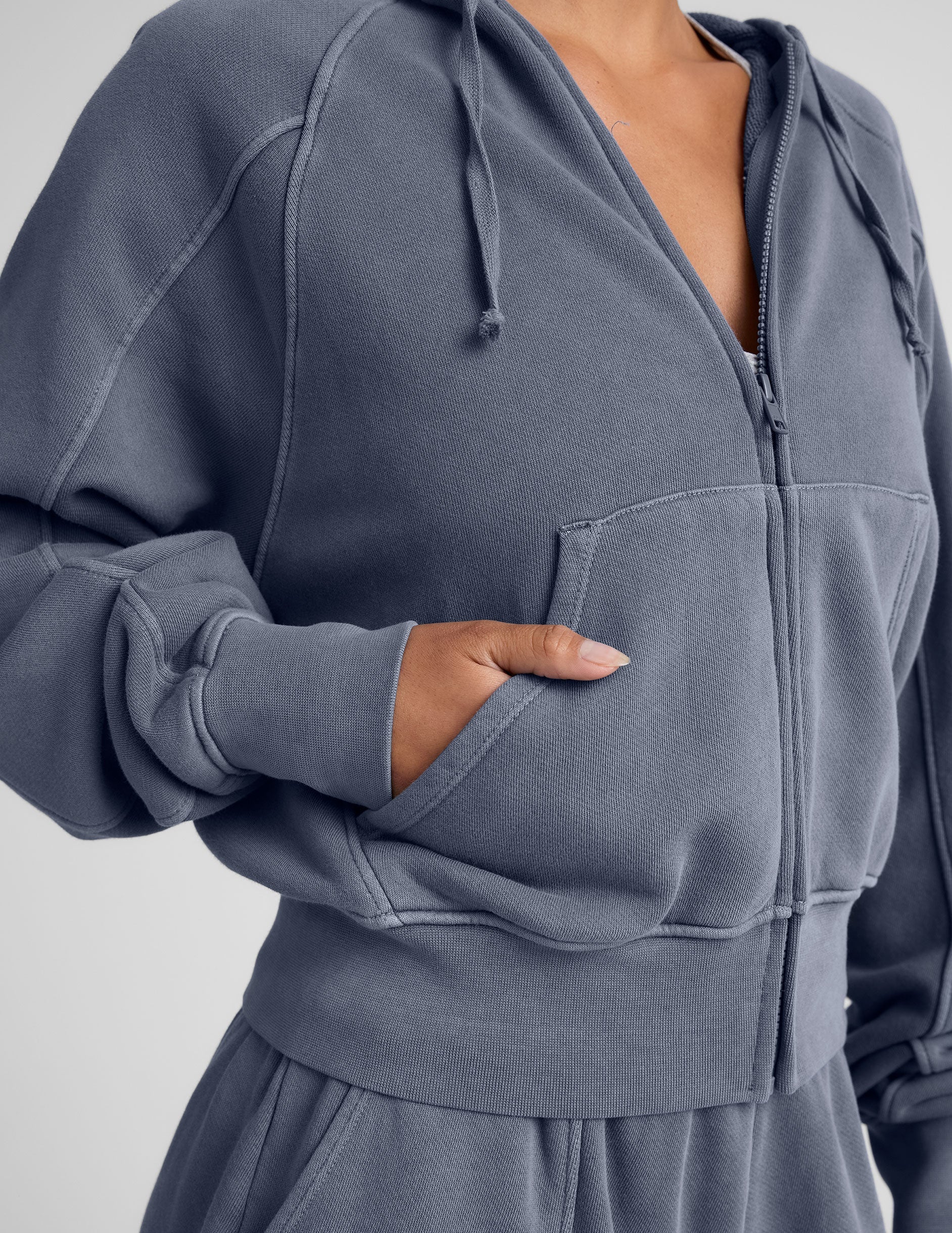 Beyond Yoga Cali Zip Up Hoodie