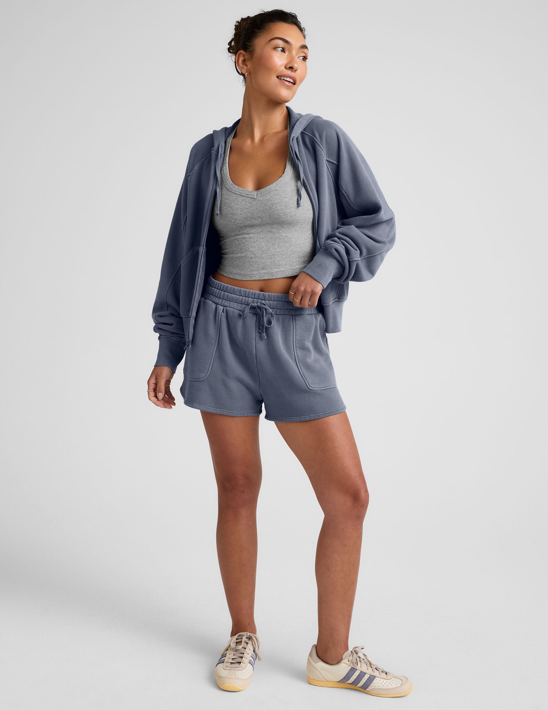 Beyond Yoga Cali Zip Up Hoodie
