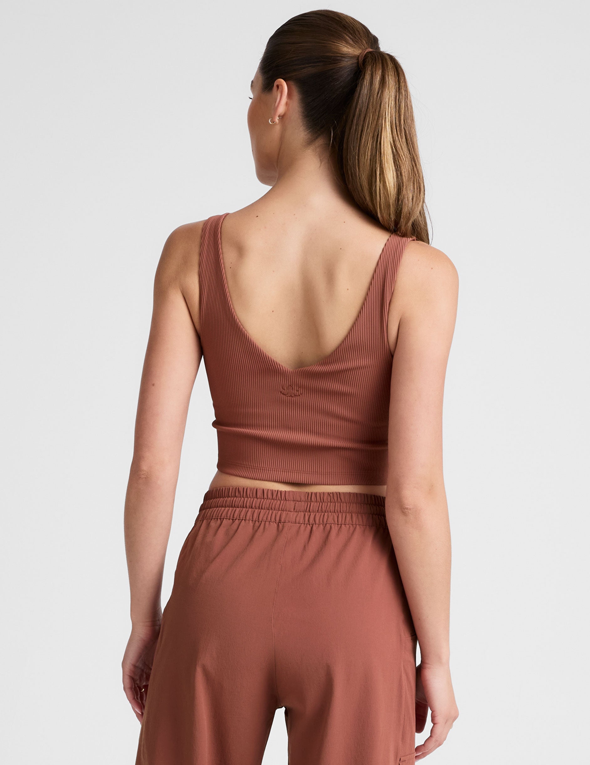Beyond Yoga Impulse Ribbed Cropped Tank