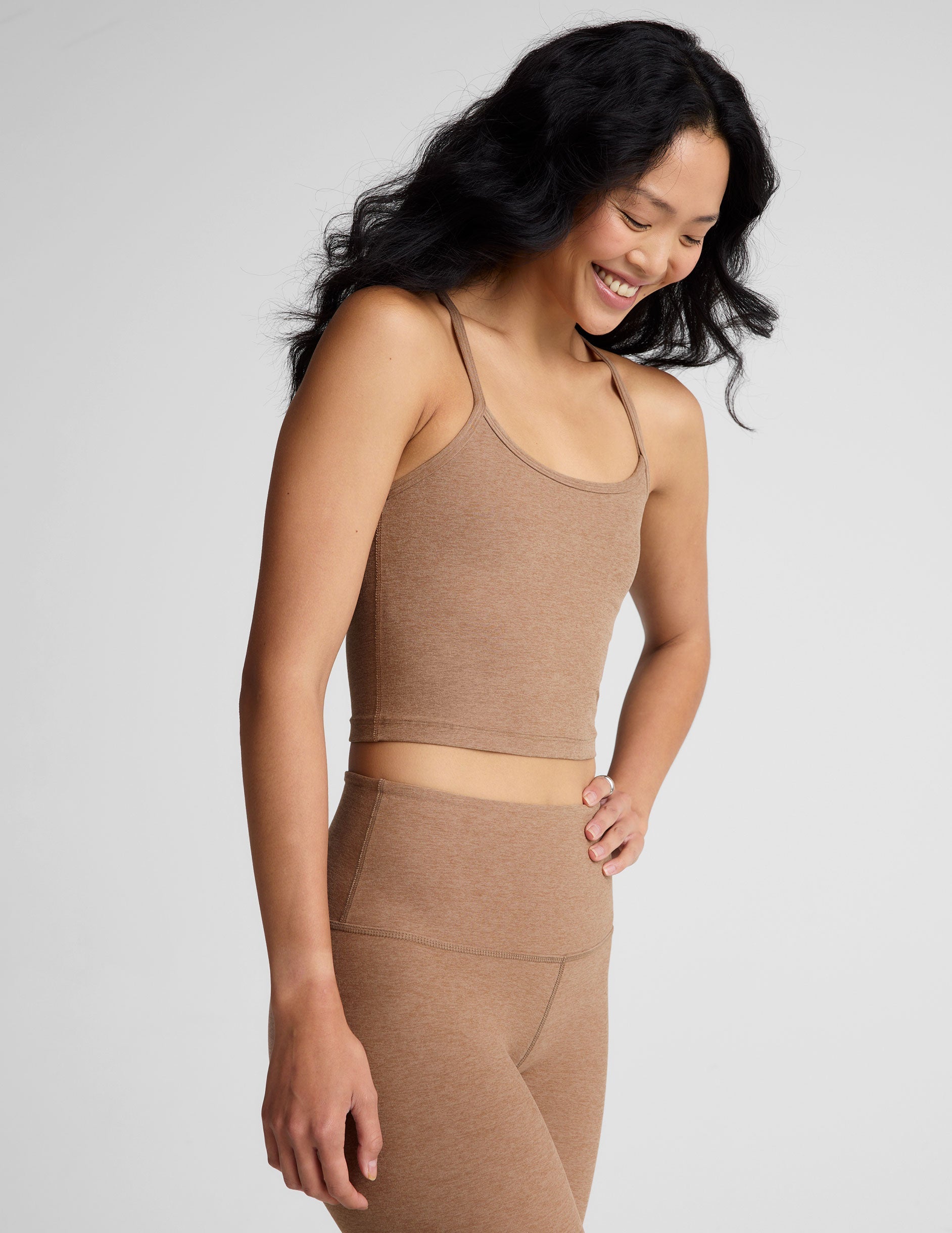 Beyond Yoga Spacedye Slim Racerback Cropped Tank