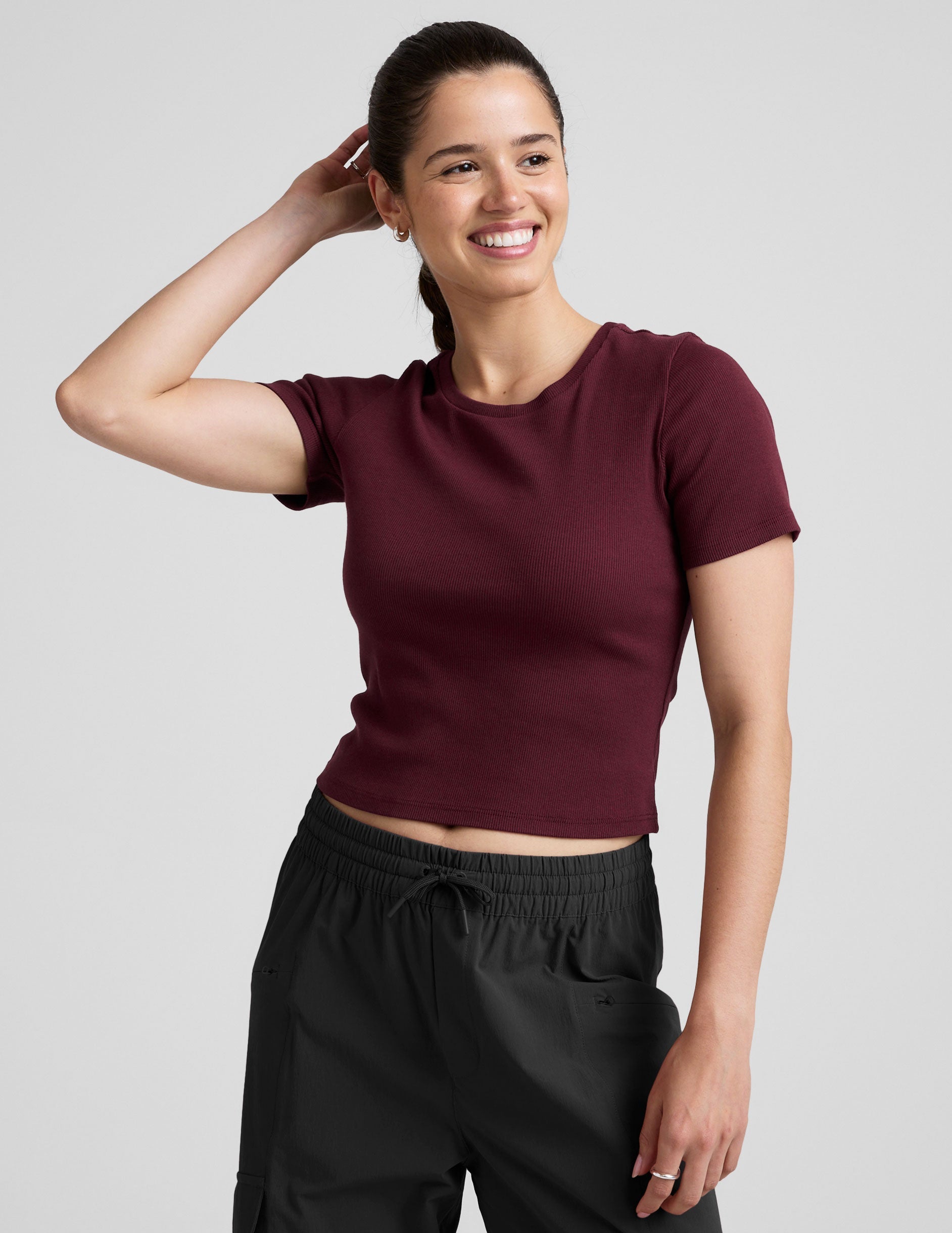 Beyond Yoga Rib Baby Tee