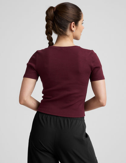 Beyond Yoga Rib Baby Tee