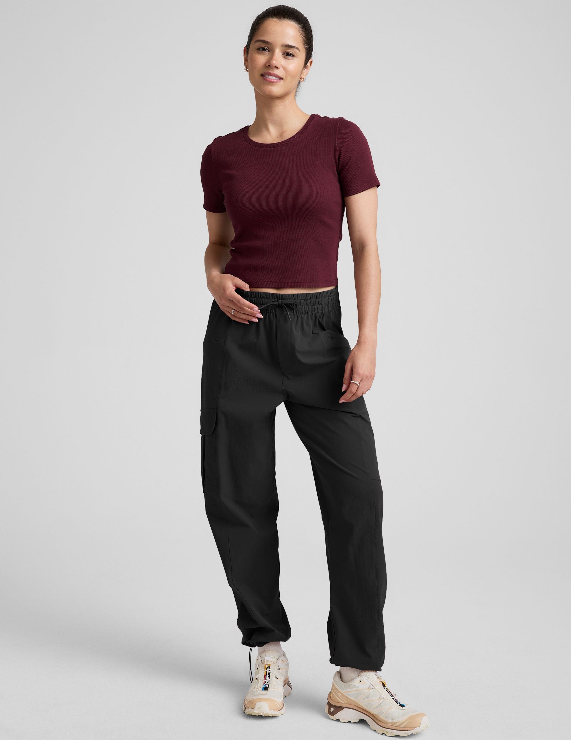 Beyond Yoga Rib Baby Tee