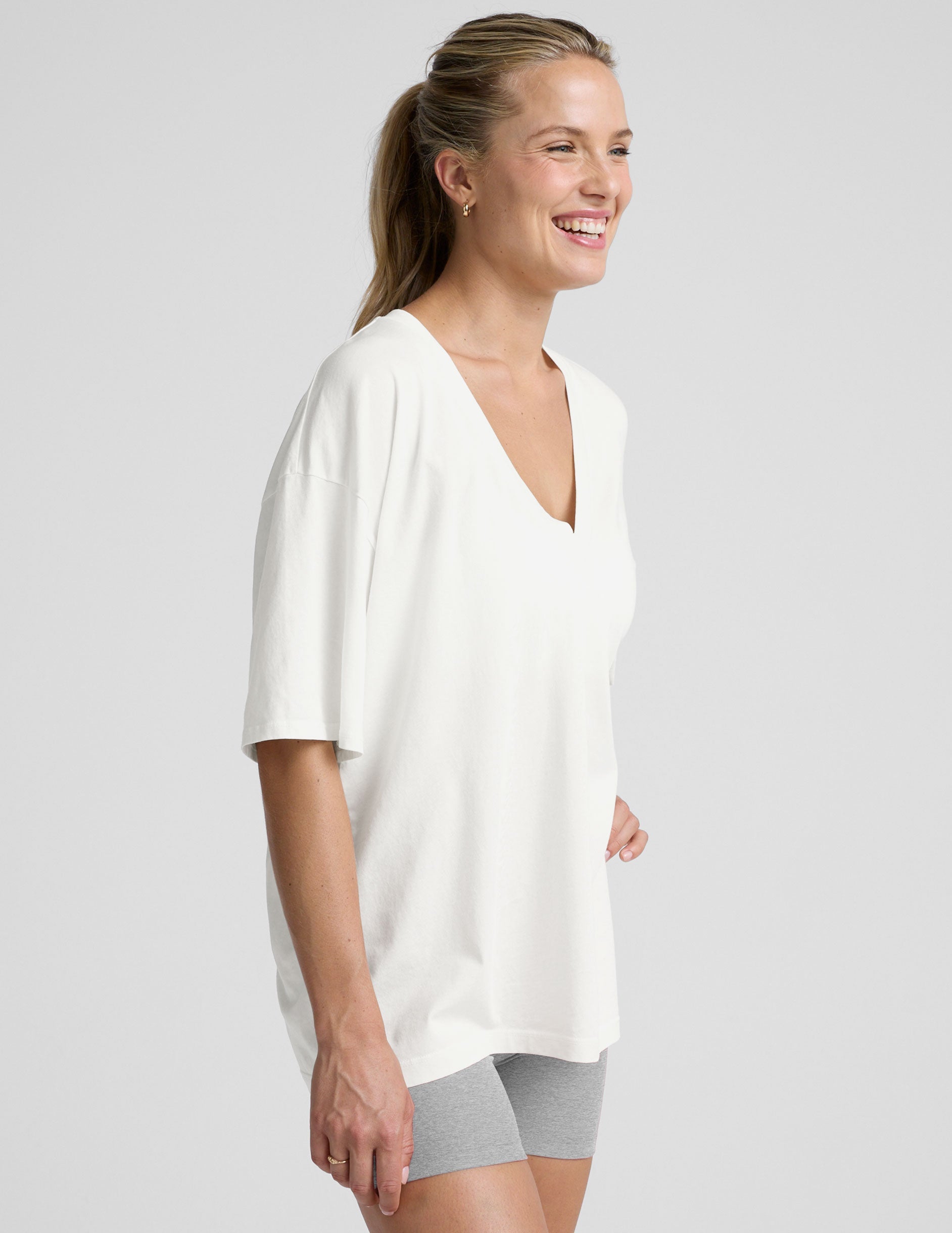 Beyond Yoga Oversized V-neck Tee