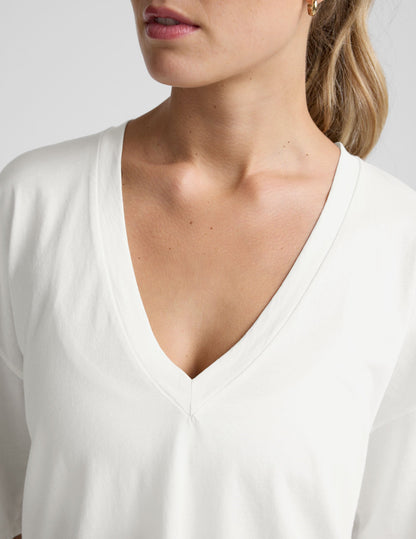 Beyond Yoga Oversized V-neck Tee