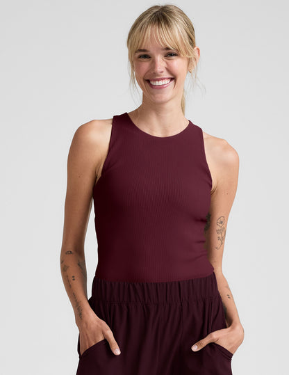 Beyond Yoga Refocus Ribbed Classic Tank