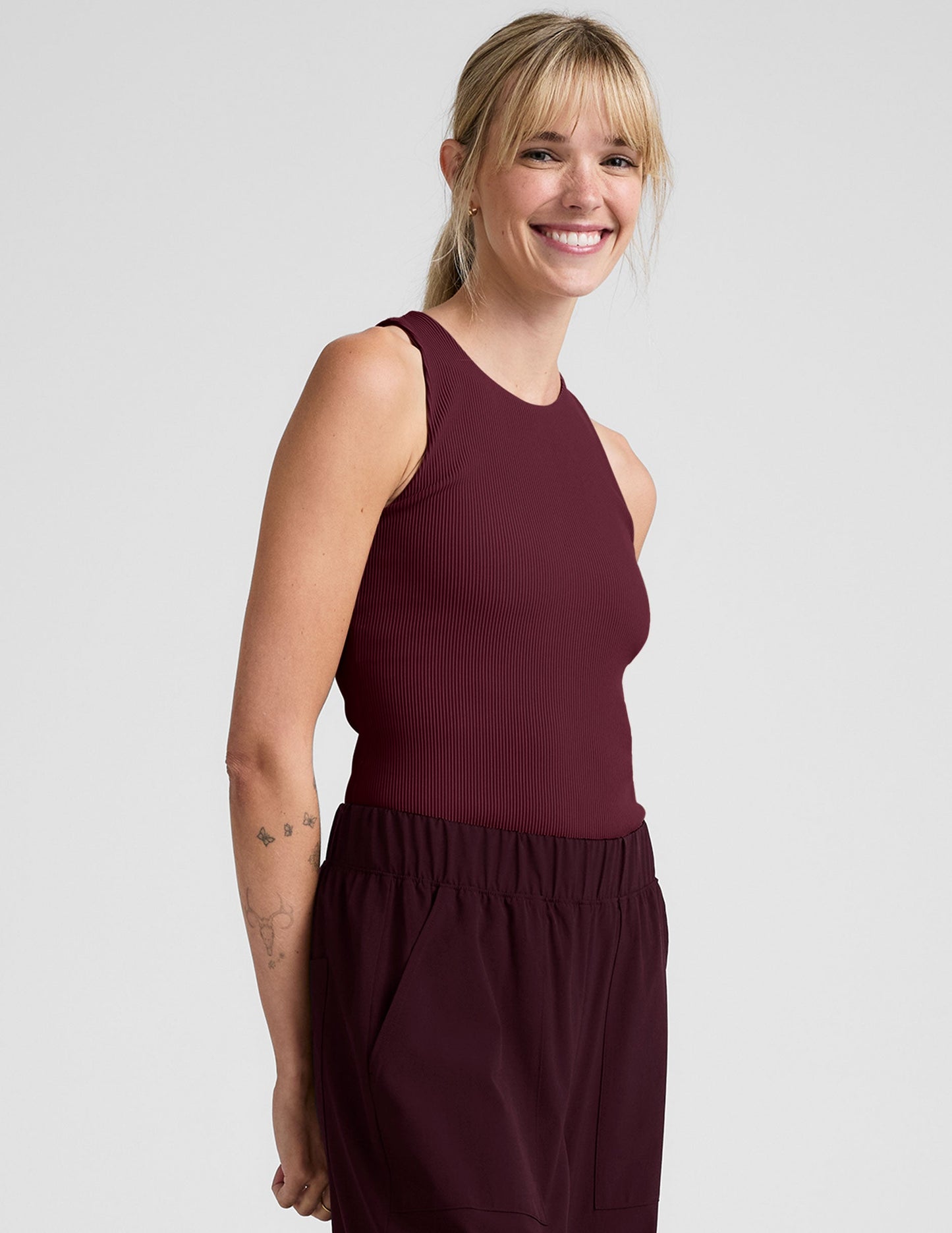 Beyond Yoga Refocus Ribbed Classic Tank