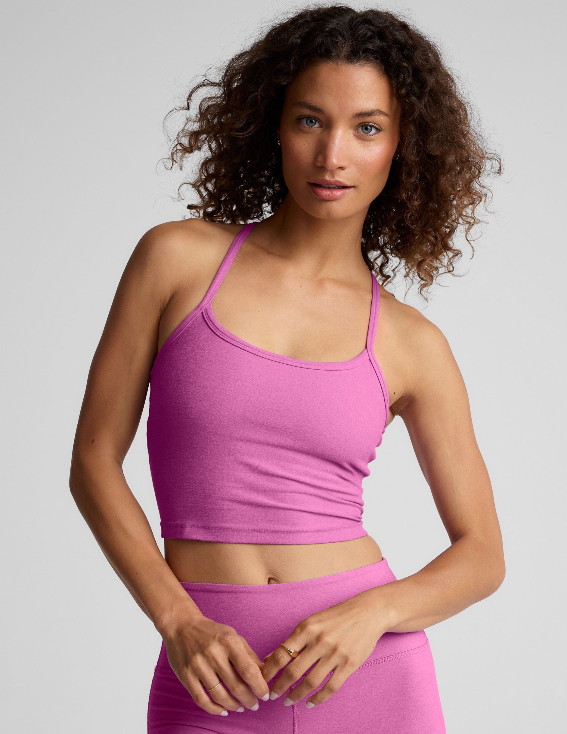 Beyond Yoga Spacedye Slim Racerback Cropped Tank