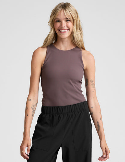 Beyond Yoga Refocus Ribbed Classic Tank