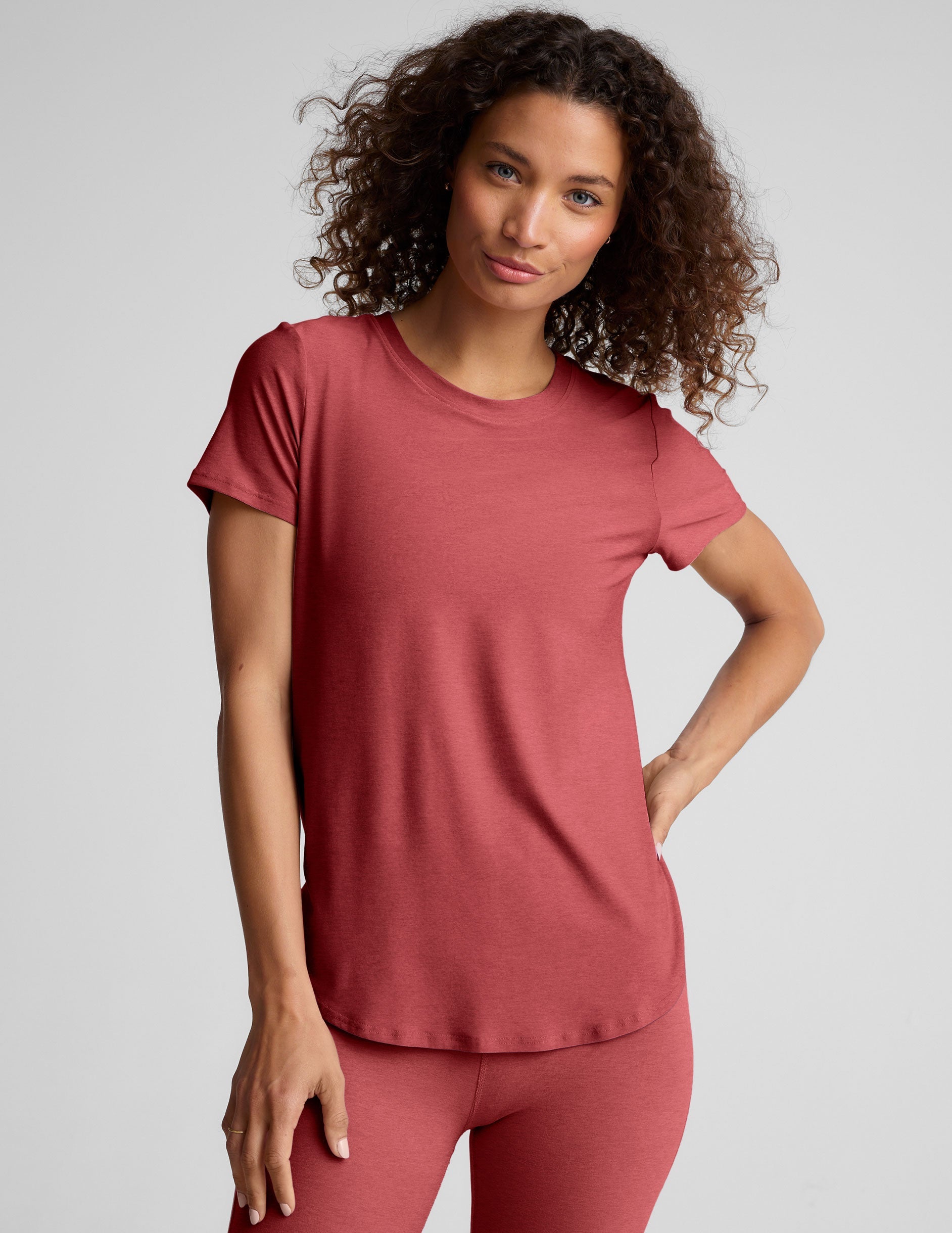 Beyond Yoga Featherweight On The Down Low Tee