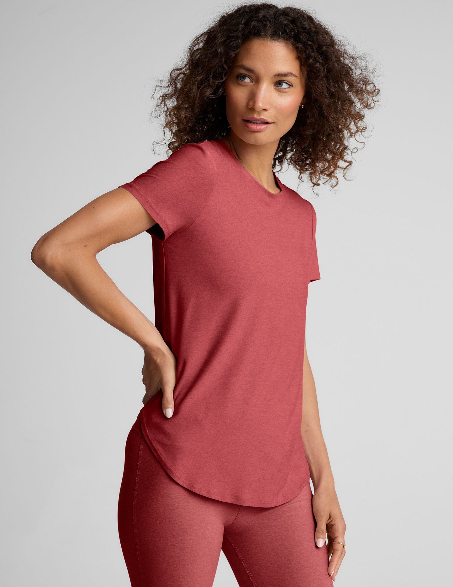 Beyond Yoga Featherweight On The Down Low Tee