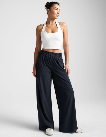 Beyond Yoga Spacedye Well Rounded Cropped Halter Tank