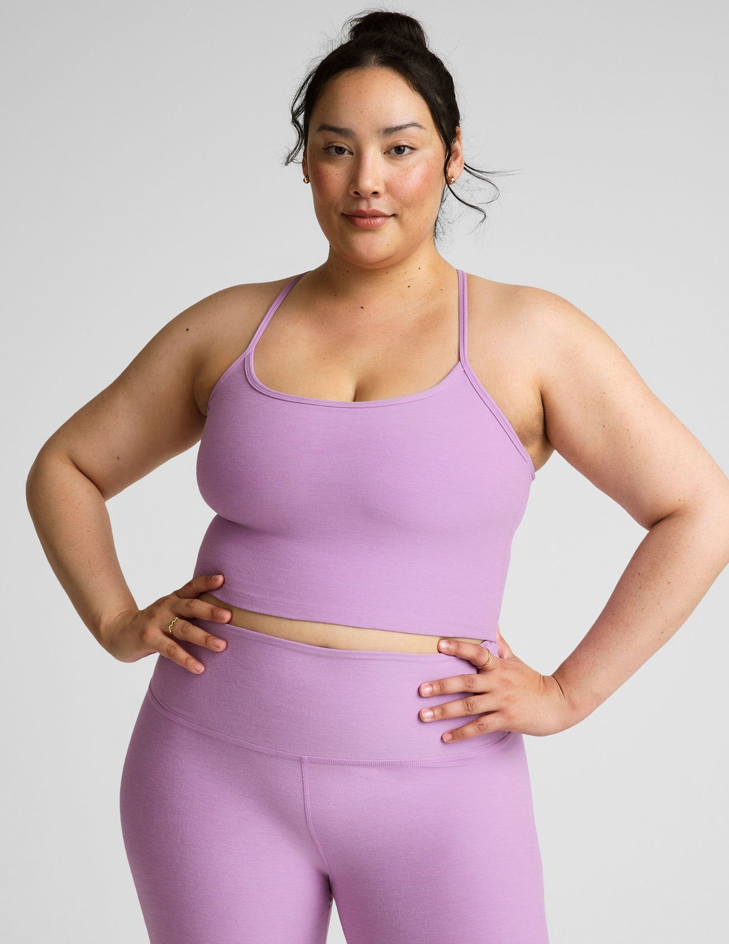 Beyond Yoga Spacedye Slim Racerback Cropped Tank